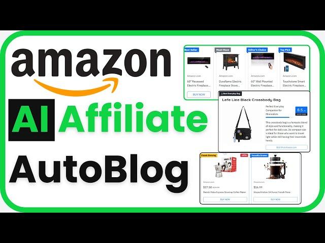  How to Create 100 Amazon Affiliate Blogs in ONE CLICK Using AI (Fully Automated!)
