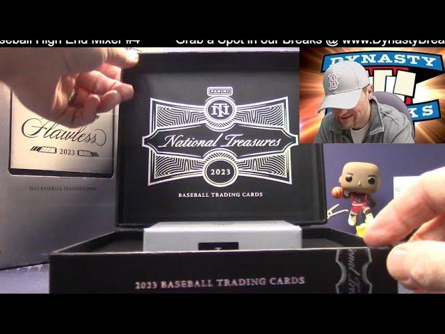 2023 Flawless National Treasures Baseball Card 5 Box Case Break #4   Sports Cards