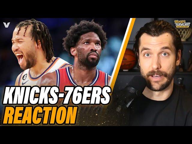 Knicks-76ers Reaction: Brunson & NY stifle Philly, Embiid sluggish in return | Hoops Tonight