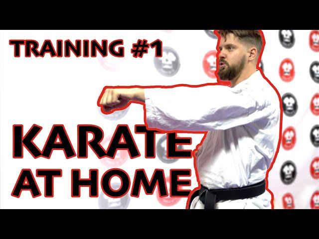 KARATE-DO IT AT HOME - Beginners program #1 - Chokuzuki Straight Punch (Tutorial)