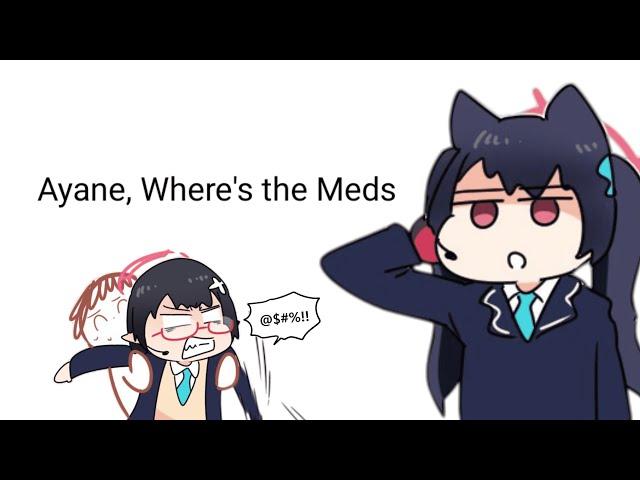 Ayane, Where's the Meds?? (Blue Archive)