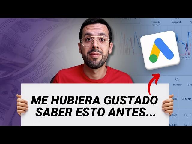 5 CONSEJOS de GOOGLE ADS para PRINCIPIANTES (2024)