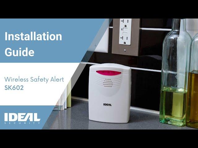 How to Set Up the Ideal Security SK602 Wireless Safety Alert