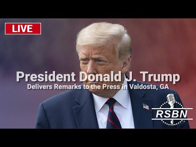 LIVE REPLAY: President Trump Delivers Remarks to the Press in Valdosta, GA - 9/30/24