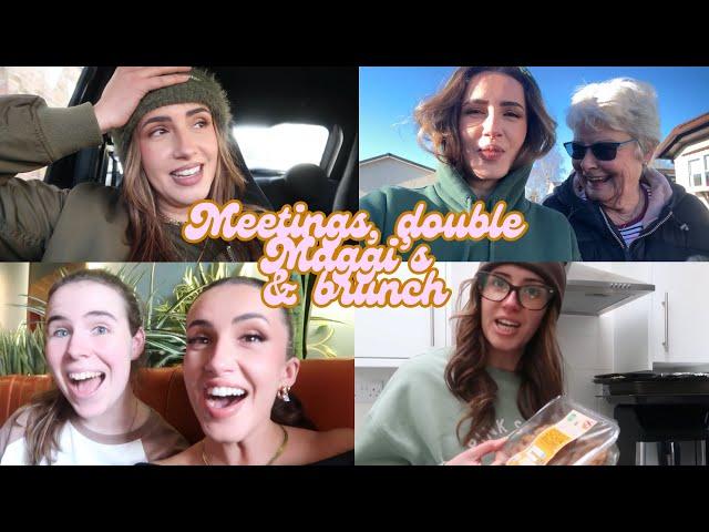 Weekly Vlog 27/01/25 - Meetings, seeing both Maggi’s and Brunchin’