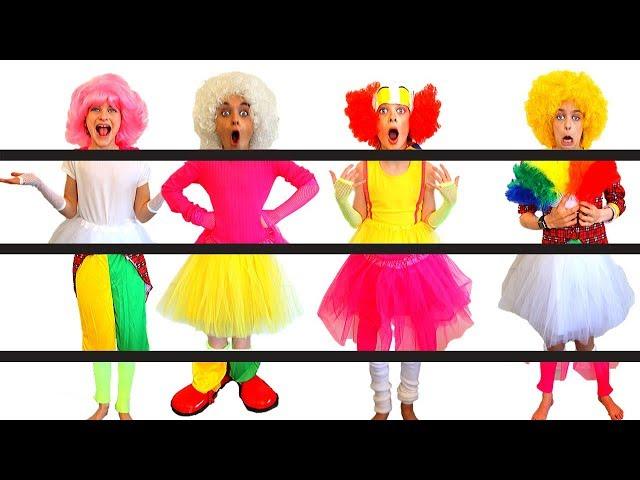 WE'RE MIXED UP! PUT OUR CIRCUS OUTFITS TOGETHER AGAIN Challenge By The Norris Nuts