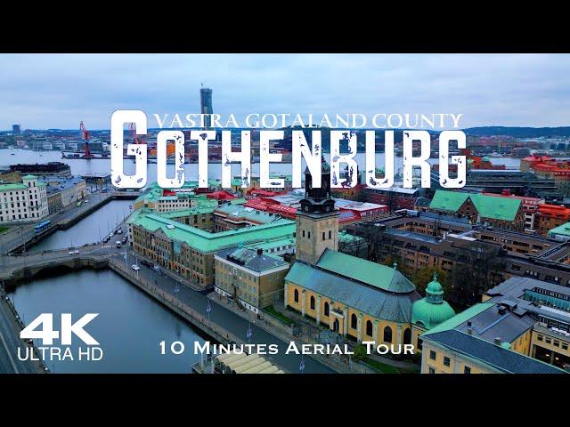 GOTHENBURG  Göteborg 2024 | 4K Drone Aerial GÖTEBORGSBYGGEN | Sweden Sverige Drönare film