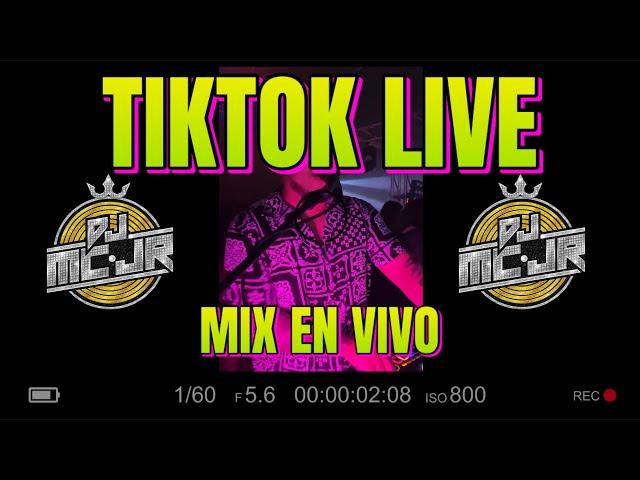 TIKTOK LIVE DJMCJR EN VIVO‼️ BACHATA, MERENGUE, REGGAETON, DEMBOW, EDM, CUMBIA, Y MEXICANO