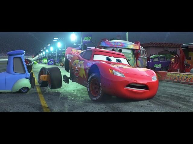 Cars 3 McQueen Crash Scene [4K] Cars 3 Storm Front (2017) Cars 3 Crash |