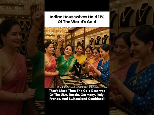 Indian Housewives Hold 11% of World’s Gold—More Than USA & Russia Combined! 