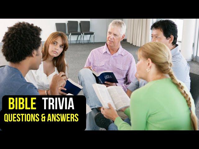 BIBLE TRIVIA QUESTIONS AND ANSWERS MULTIPLE CHOICE – EP 32