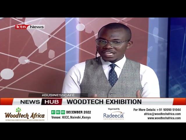 Sanyal Desai -CEO, Radeecal Communications live on KTN News talking about Woodtech Africa