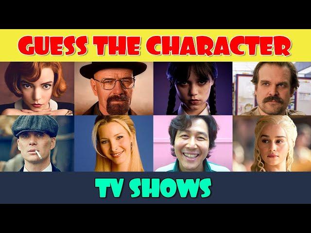 Guess the TV Show Character