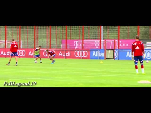 Mario Götze Great Goal in Training vs. Philipp Lahm - HD