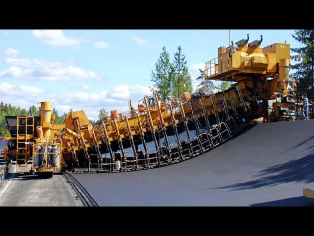 Incredible Fastest Asphalt Paving Equipment Machines - Amazing Modern Road Construction Machine