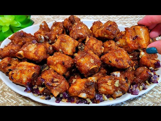 Perfect Fried Pork Ribs!! SOOO Delicious!  No boiling needed! 2 RECIPES