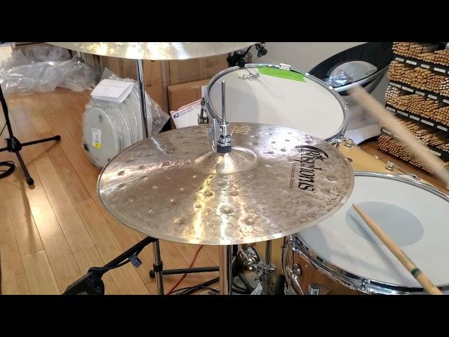 (SOLD) Cymbals - Bosphorus 15" Syncopation SW Hi Hats