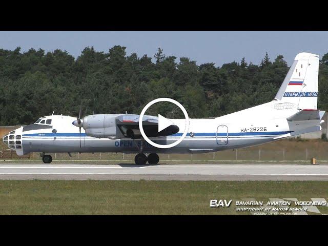 Antonov An-30 - Russian Air Force "Open Skies" RA-26226 - takeoff at Manching Air Base