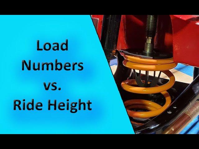 Load Numbers vs Ride Height