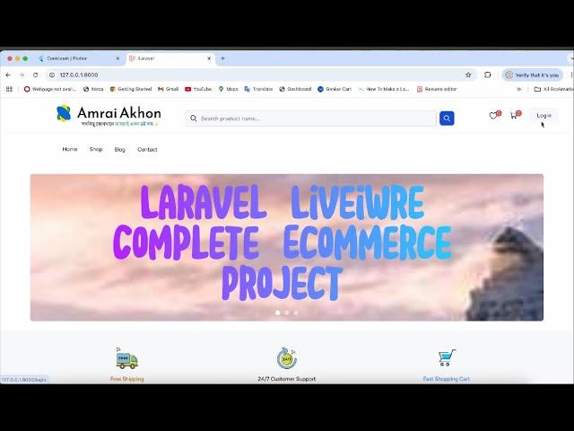 Laravel Livewire Complete Ecommerce Project 2 #laravelecommerce #laravellivewire #livewire