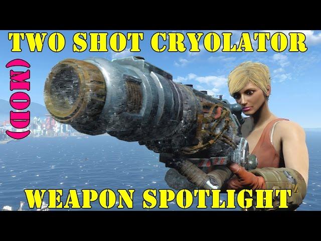 Fallout 4: Weapon Spotlights: Two Shot Cryolator (MOD)