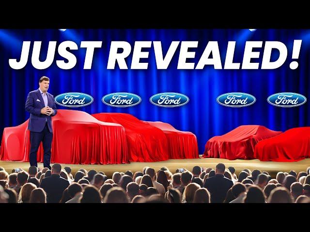 Ford CEO Reveals 5 NEW Car Models For 2025 & STUNS The Entire Car World!