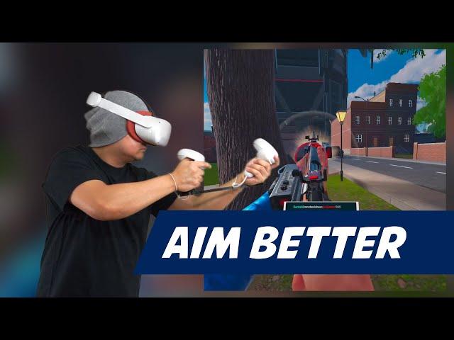 Aim better in Population One | Sanlaki Gripstock Gun stock | Oculus Quest 2