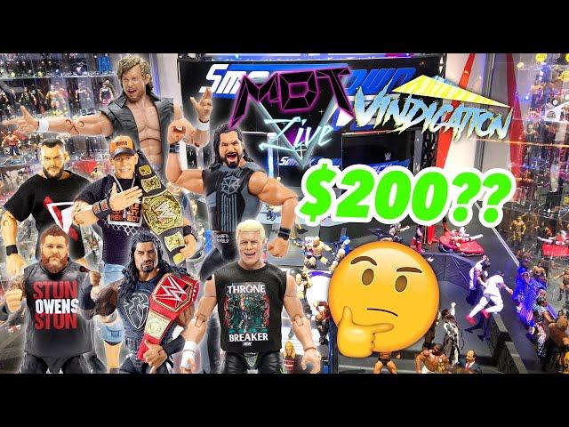 BUILDING A PIC-FED ROSTER FOR $200! WWE FIGURES!