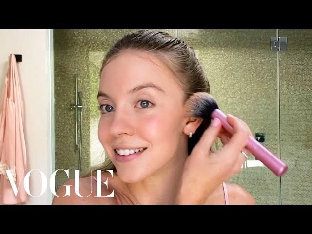 Euphoria's Sydney Sweeney’s Guide to Sensitive Skin Care and Soft Glam | Beauty Secrets | Vogue