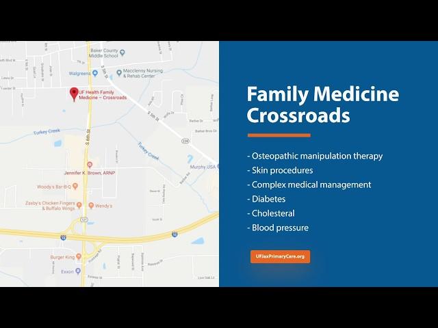 UF Health Family Medicine - Crossroads