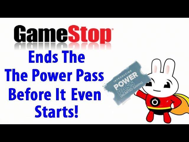 GameStop Ends The Power Pass