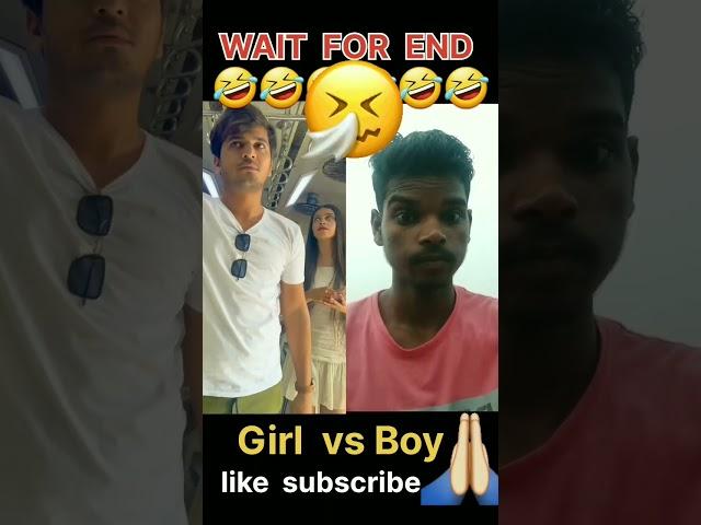 Girl vs Boy funny #reaction #shorts #viral #comedy