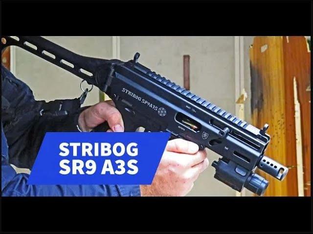 The Stribog SR9 A3S on the shooting range