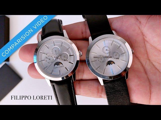 FILIPPO LORETI - Comparison video between old and latest Venice Silver Heritage model