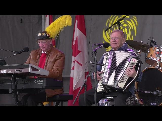 Walter Ostanek - Oktoberfest Opening Day - Kitchener City Hall - sound check 2022.10.7