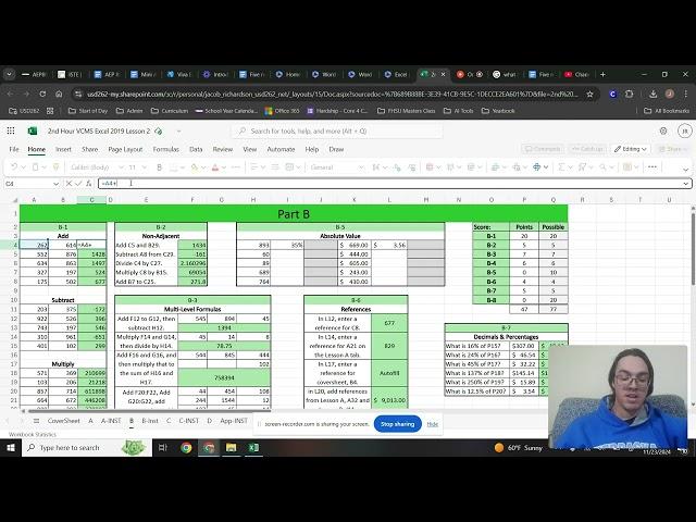 Jacob Richardson Microsoft 365 for the web
