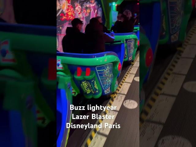 Buzz Lightyear Lazer Blast Disneyland Paris #themepark #ride #disney #travel #fun #gopro #coaster