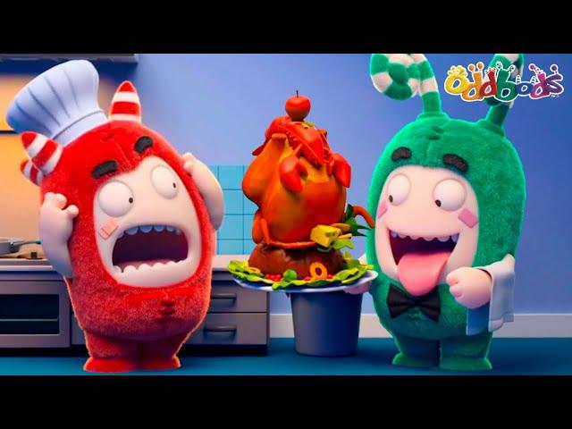 Oddbods | AT THE RESTAURANT | Cartoons for Babies & Kids