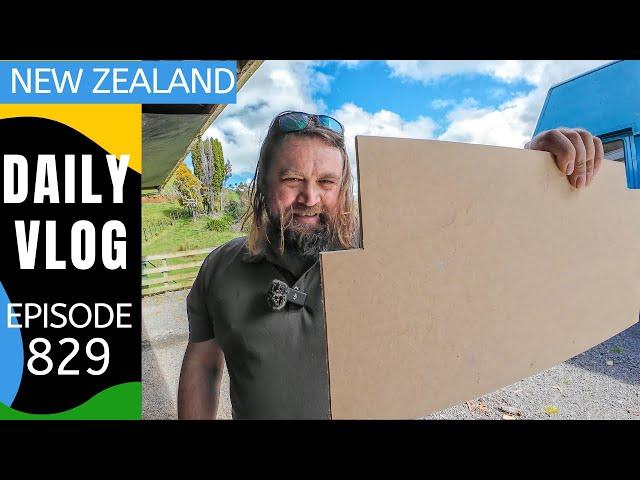 Benn builds things out of trash! [Life in New Zealand #829]