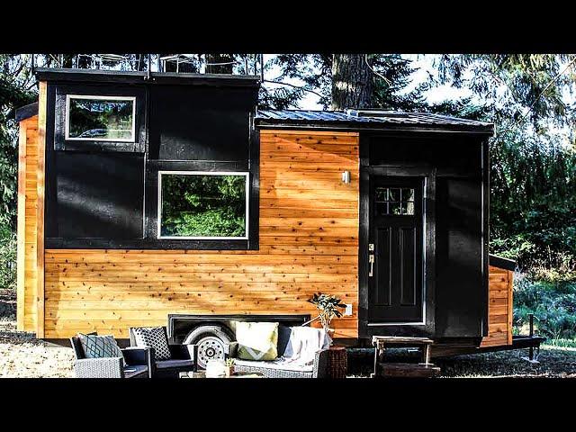 Modern Tiny House Tour in Colorado | 240 Sq Ft of Sleek, Smart Living!