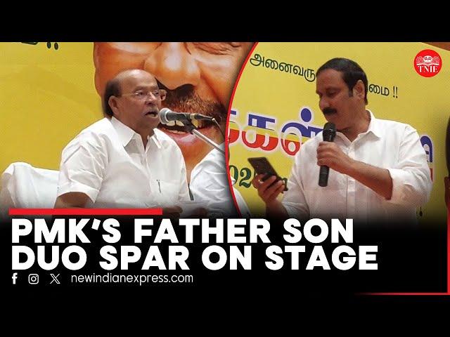 PMK founder Ramadoss, son Anbumani clash over induction of grandson as youth wing leader