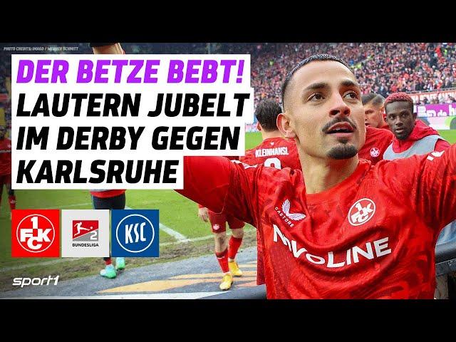 1. FC Kaiserslautern - Karlsruher SC | 2. Bundesliga Tore und Highlights 15. Spieltag