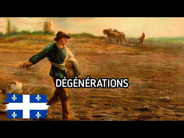 Dégénération | Quebecois Traditionalist Song