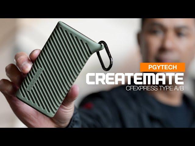 EDC Must Have - PGYTECH CreateMate CFExpress Type A & B Card Reader