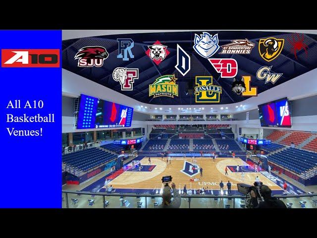 All A10 Basketball Venues!