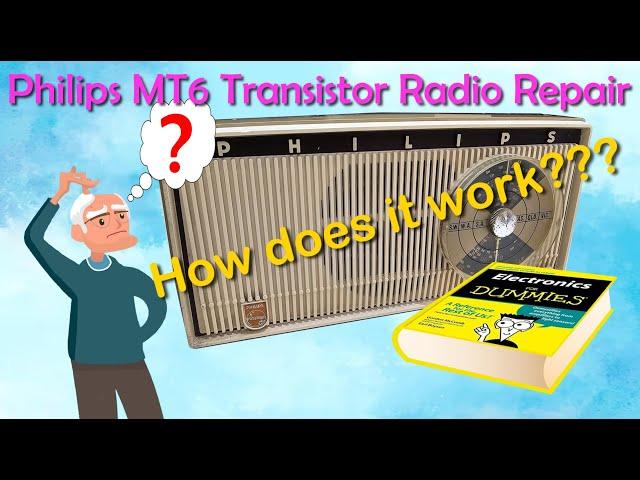 Philips MT6 Transistor Radio Repair