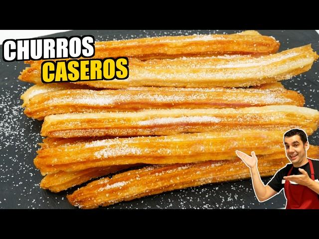 Churros Irresistibles en Minutos: Receta Fácil con Truco Secreto 