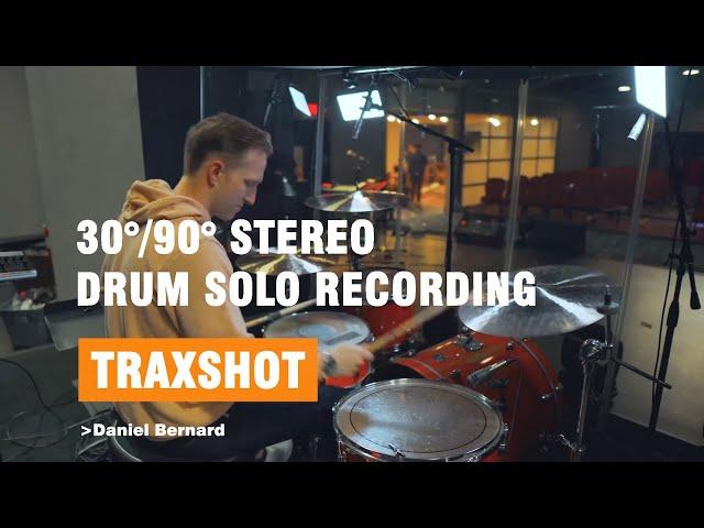 Traxshot Microphone Stereo Modes Drum Solo Recording Test