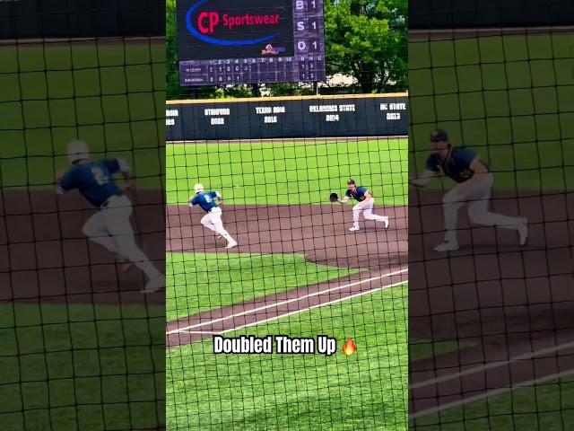 Doubled them up #sctop10 #baseball #mlb