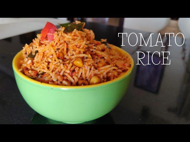 How To Make Tomato Rice | No Onion And No Garlic Recipe | Jain Friendly Recipe | Vegan Recipe